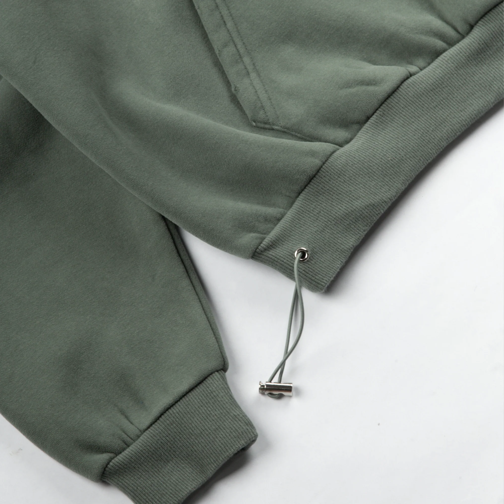 "mountain-top" hoodie (green) - Image 3